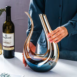 Sornelva U-Shaped Quick-Pour Wine Decanter — product image 1