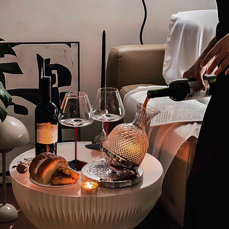Sornelva Rotating Base Wine Decanter — product image 2